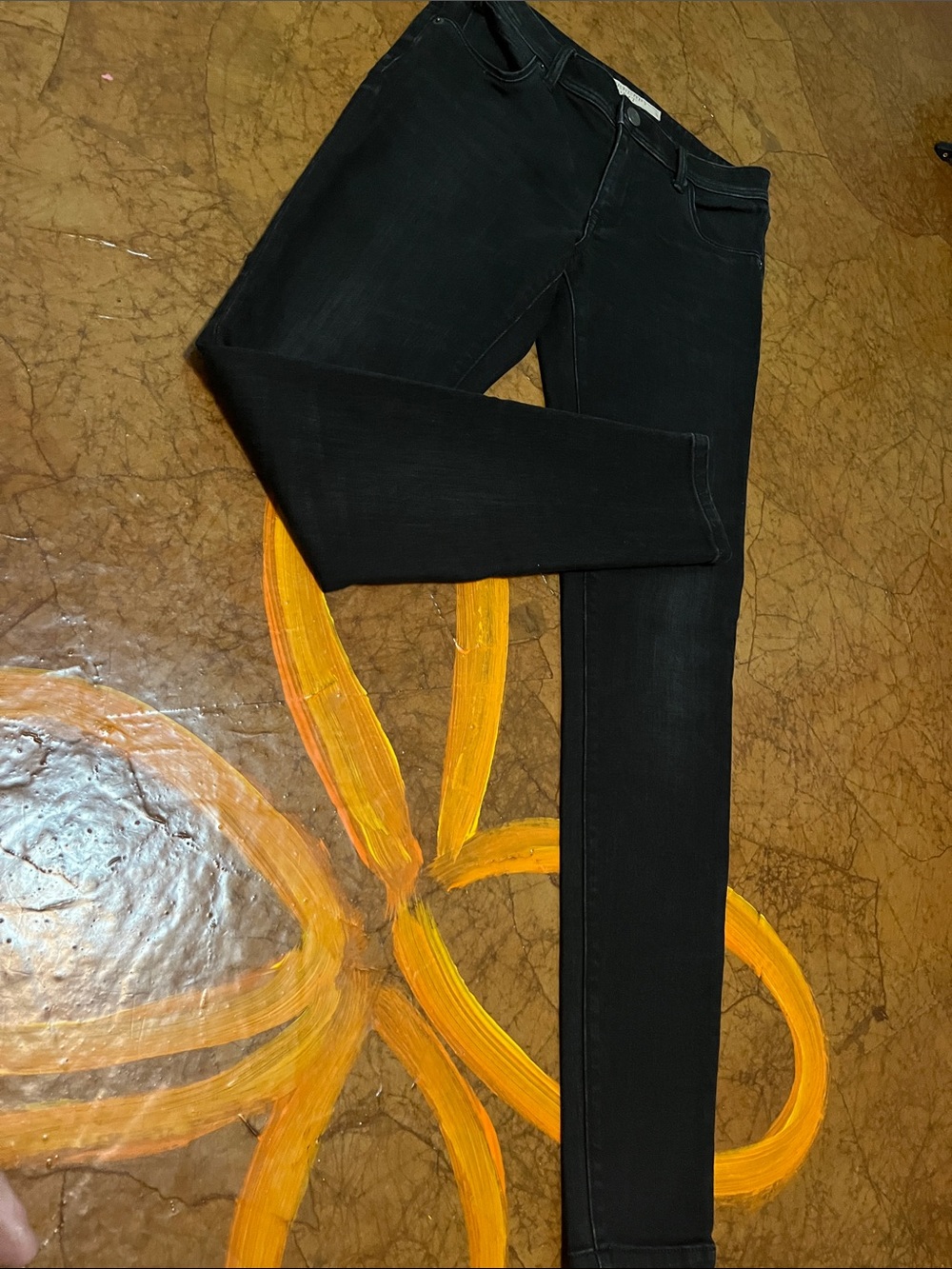 Burberry Black Women's Skinny low rise Jeans Sz 27W